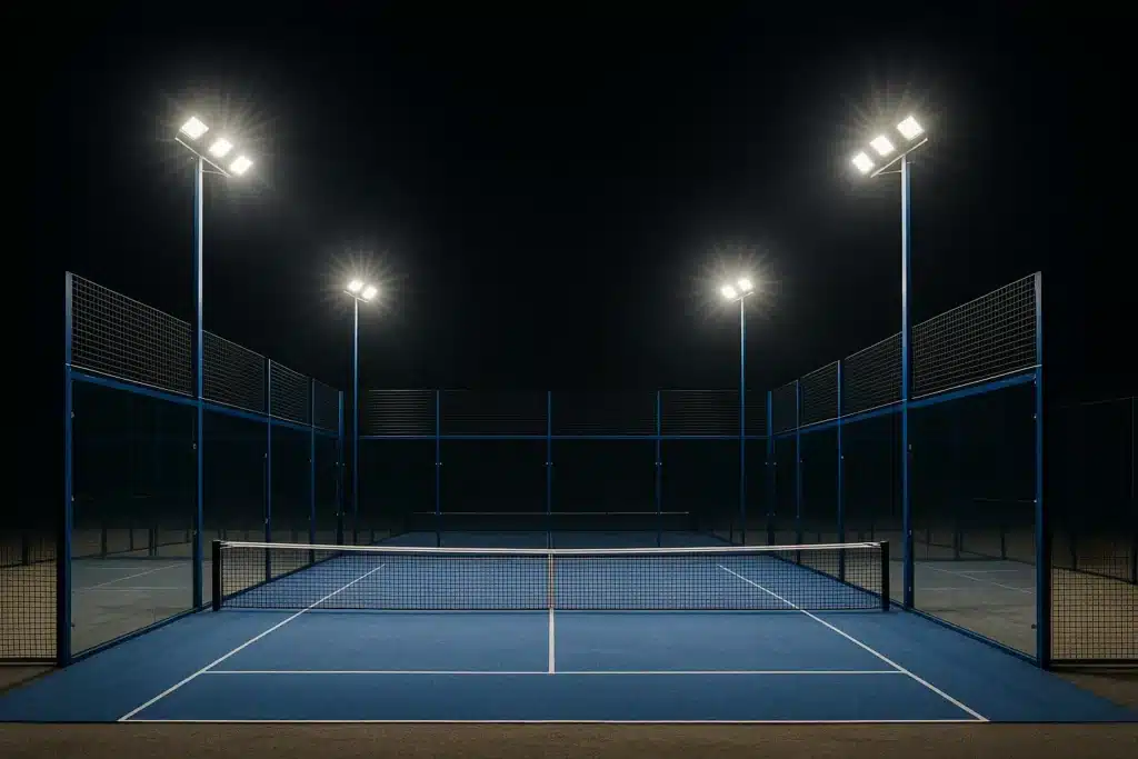 Lampu Sorot Lapangan Padel