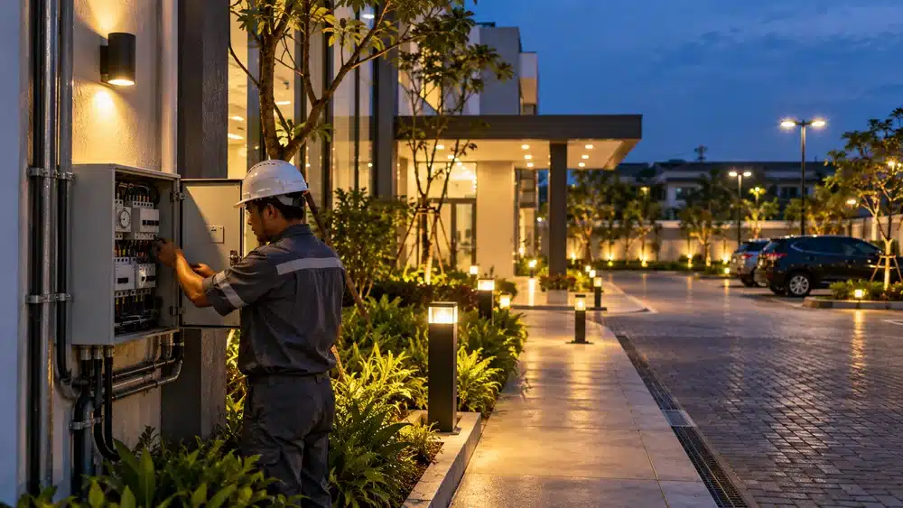 Cek Lampu Yang Menyala Dan Padam