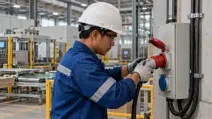 Memasang Plug Dan Socket Industri