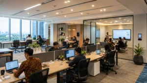 Penerangan Di Area Kantor